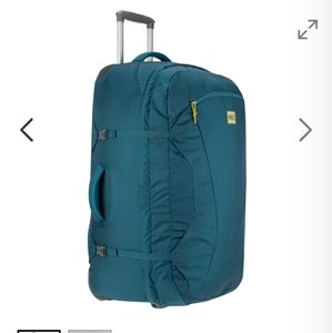 Used - Black 60L MEC Rolling Continent Travel Pack